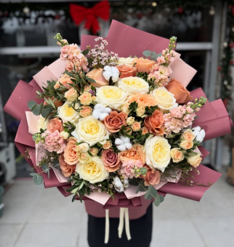 Karışık Gül Buketi