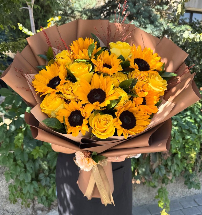 Ayçiçeği Buketi